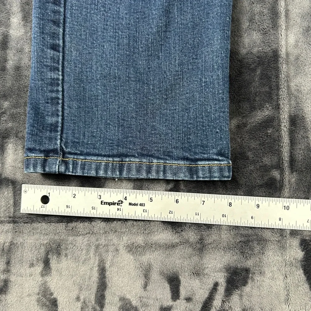 Levi 514 Straight Fit Jeans Mens 40x32 Blue Denim Classic Casual Pants